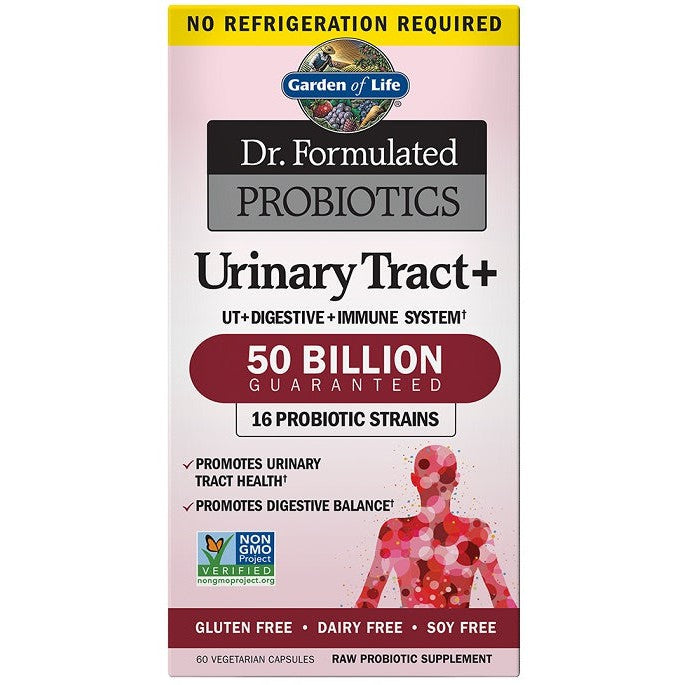 Garden of Life Dr. Formulated Probiotics Urinary Tract+ - 60 vcaps
