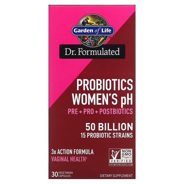 Garden of Life Dr. Formulated Probiotics Women's pH - 30 vcaps