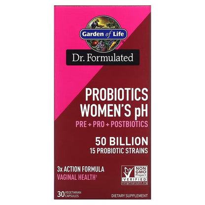 Garden of Life Dr. Formulated Probiotics Women's pH - 30 vcaps