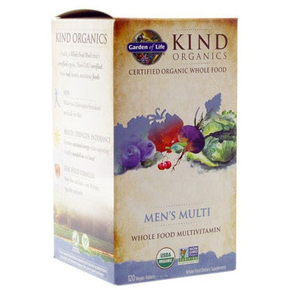 Garden of Life Mykind Men's Multi - 120 vegan tablets
