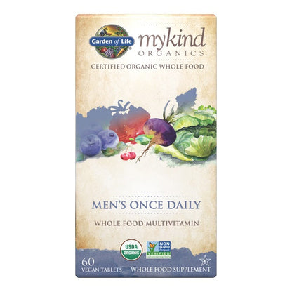 Garden of Life Mykind Men's Once Daily - 60 vegan tablets