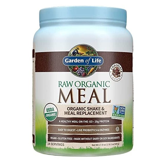 Garden of Life Raw Meal, Chocolate Cacao - 509g