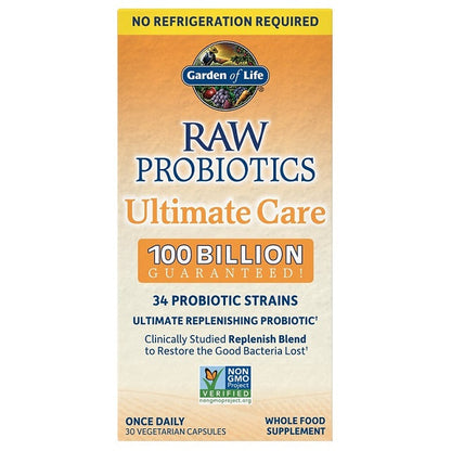 Garden of Life Raw Probiotics Ultimate Care - 30 vcaps