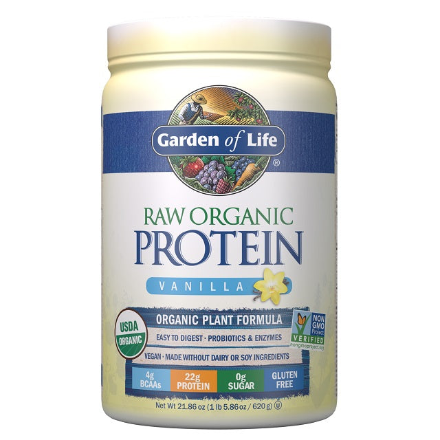 Garden of Life Raw Protein, Vanilla - 620g