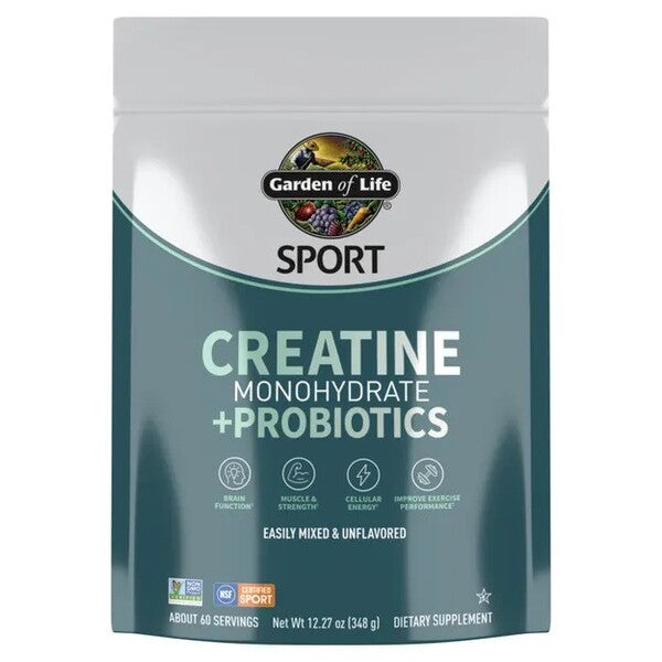 Garden of Life Sport Creatine Monohydrate + Probiotics - 348g