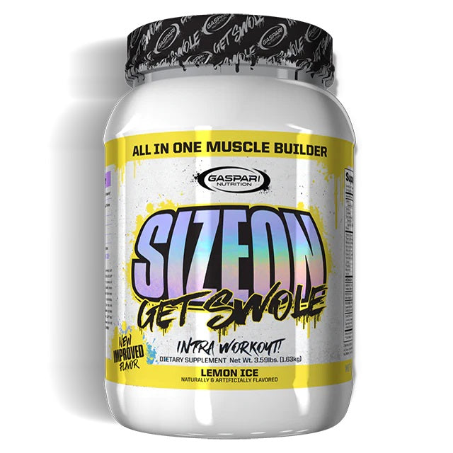 Gaspari Nutrition SizeOn, Lemon Ice - 1630g