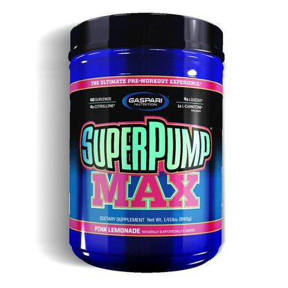 Gaspari Nutrition SuperPump MAX, Pink Lemonade - 640g