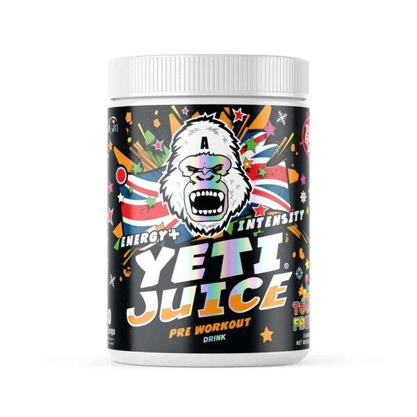 Gorillalpha Yeti Juice, Tooty Fruity - 480g