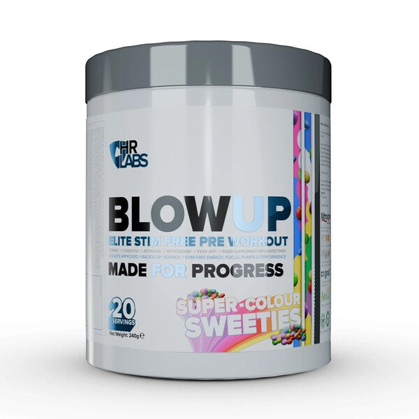 HR Labs Blow UP, Super-Colour Sweeties - 240g