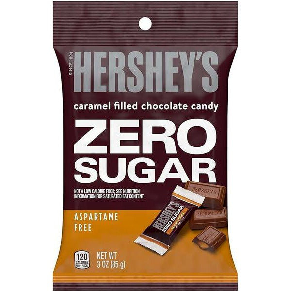 Hershey's Sugar Free Caramel Filled Chocolates Bag - 85g