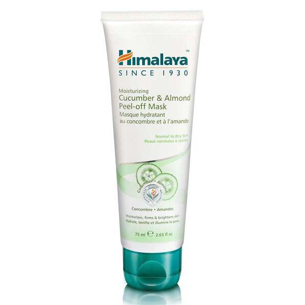 Himalaya Moisturizing Cucumber & Almond Peel-Off Mask - 75 ml.