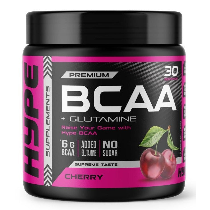 Hype BCAA + Glutamine, Cherry - 300g