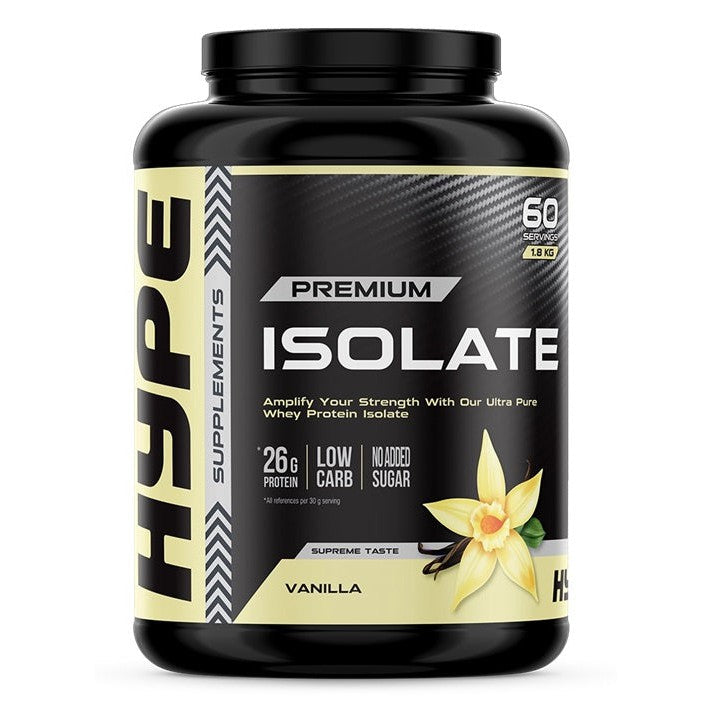Hype Isolate, Vanilla - 1800g