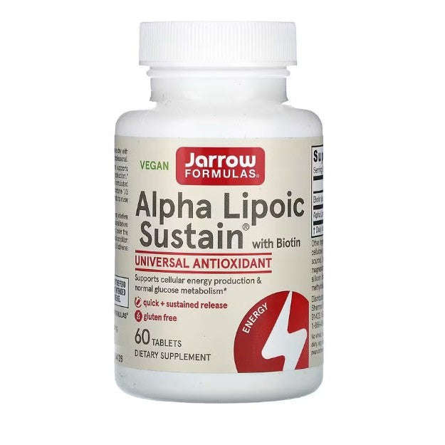 Jarrow Formulas Alpha Lipoic Sustain with Biotin - 60 tabs