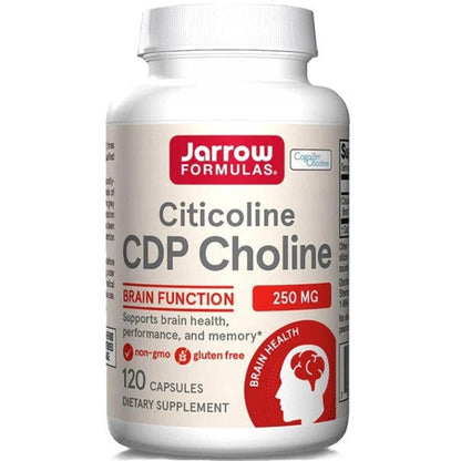Jarrow Formulas Citicoline CDP Choline, 250mg - 120 caps