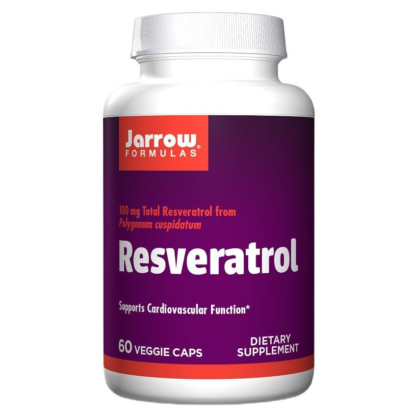 Jarrow Formulas Resveratrol, 100mg - 60 vcaps
