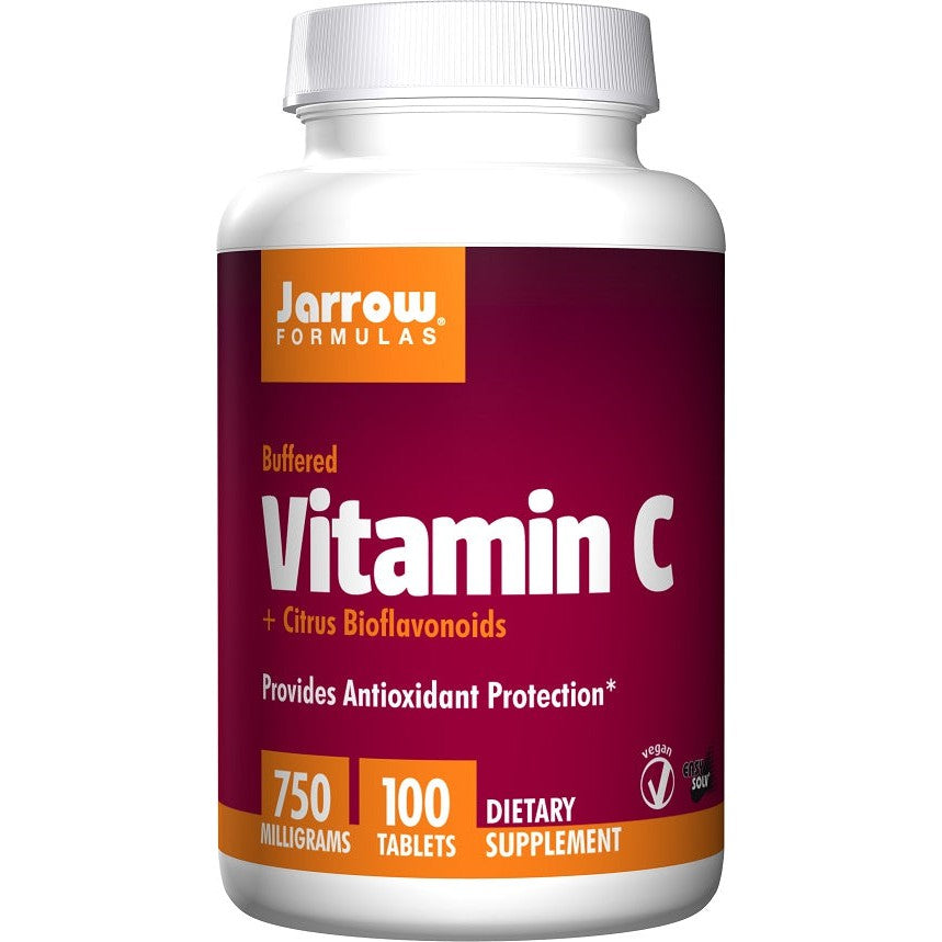 Jarrow Formulas Vitamin C (Buffered) + Citrus Bioflavonoids, 750mg - 100 tabs