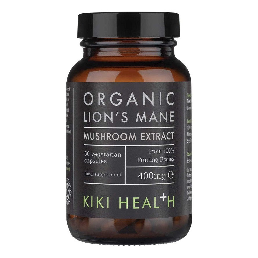 KIKI Health Lion's Mane's Extract, 400mg - 60 vcaps