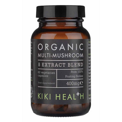 KIKI Health Multi-Mushroom Blend, 400mg - 60 vcaps