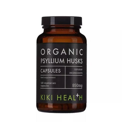 KIKI Health Psyllium Husks - 120 vcaps