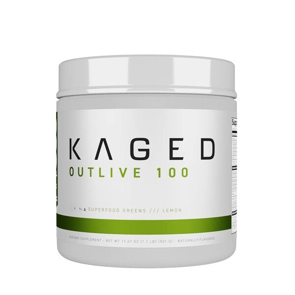 Kaged Muscle Outlive 100, Berry - 510g