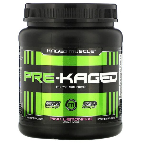 Kaged Muscle Pre-Kaged, Pink Lemonade - 560g