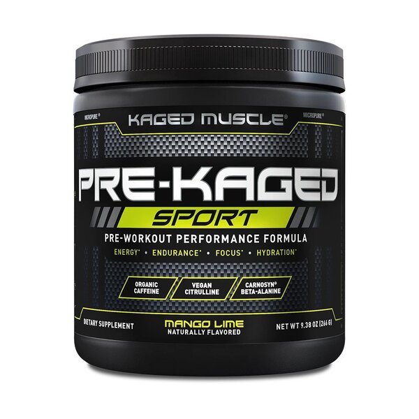Kaged Muscle Pre-Kaged Sport, Mango Lime - 266g