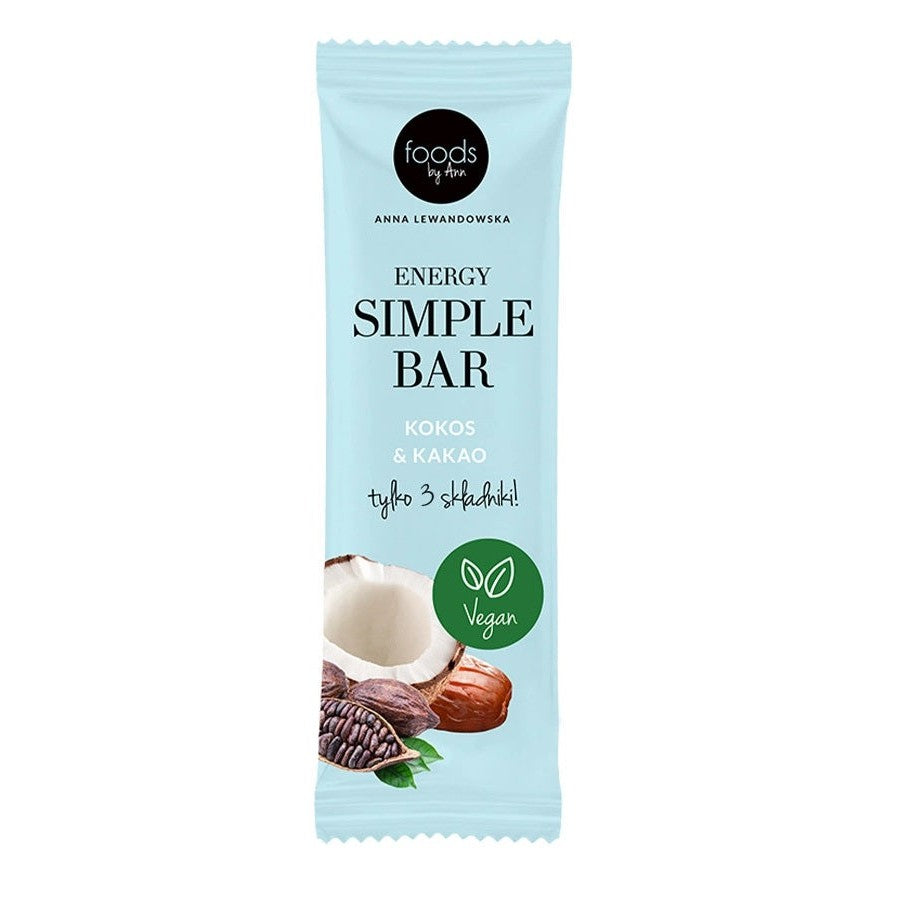 Levann Energy Simple Bar, Coconut & Cocoa (EAN 5903018059198) - 15 x 35g