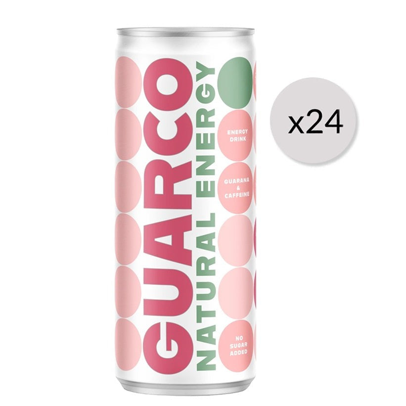 Levann Guarco Energy Drink, Apple & Cherry - 24 x 250 ml.
