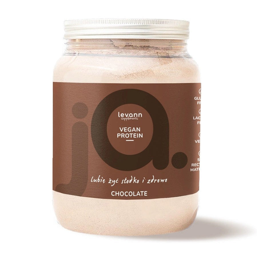 Levann jA Vegan Protein, Chocolate - 500g