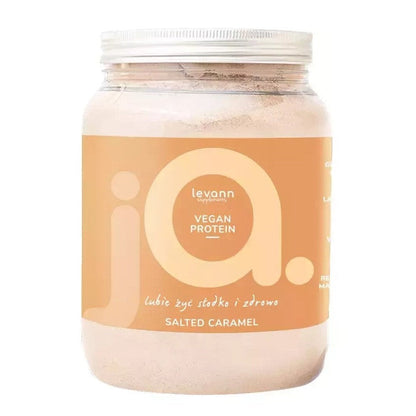 Levann jA Vegan Protein, Salted Caramel - 500g