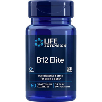 Life Extension B12 Elite - 60 vegetarian lozenges