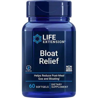 Life Extension Bloat Relief - 60 softgels