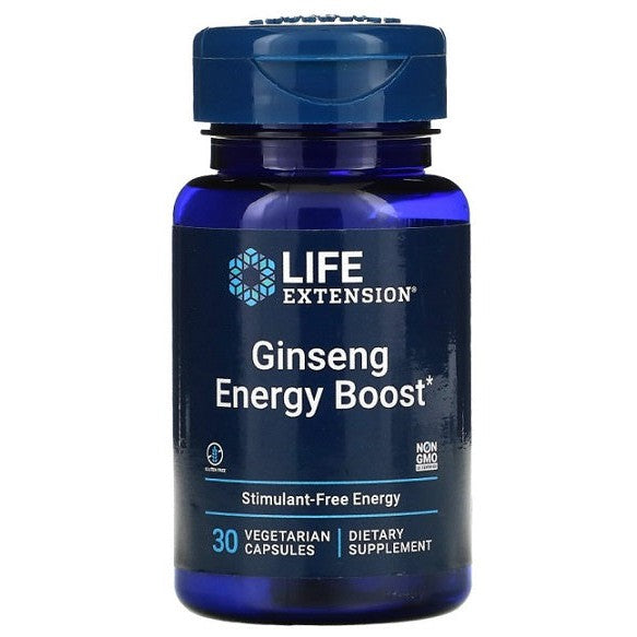 Life Extension Ginseng Energy Boost - 30 vcaps