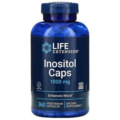 Life Extension Inositol Caps, 1000 mg - 360 vcaps