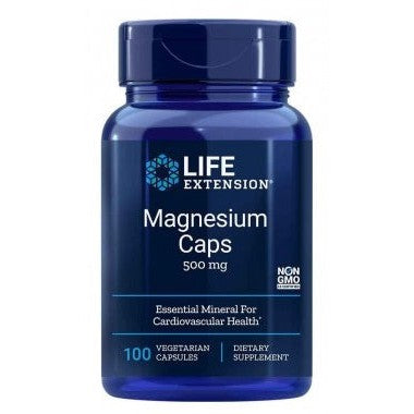 Life Extension Magnesium Caps, 500mg - 100 vcaps
