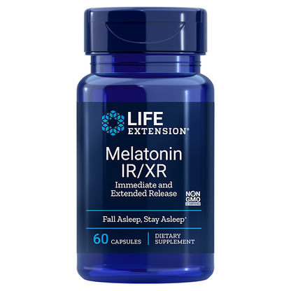 Life Extension Melatonin IR/XR - 60 caps