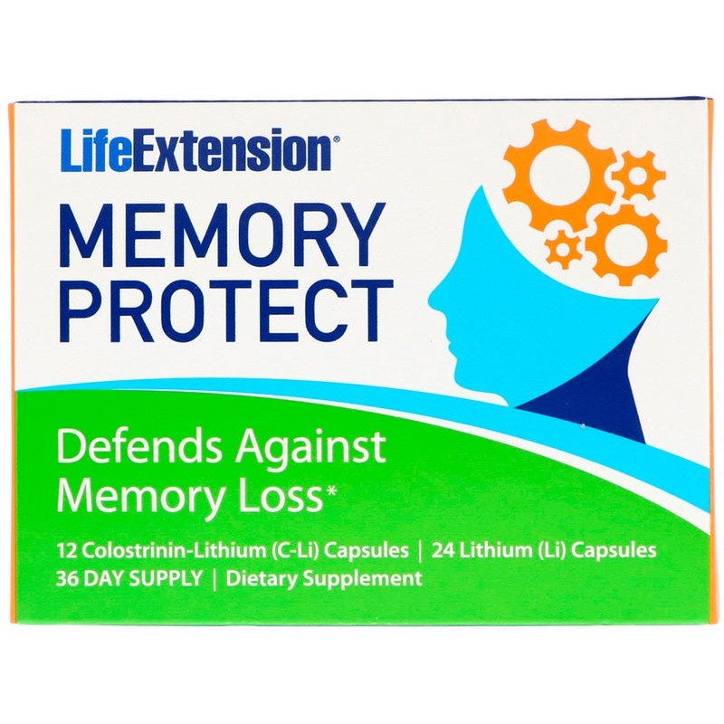 Life Extension Memory Protect - 36 caps