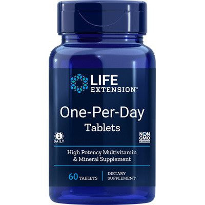 Life Extension One-Per-Day Tablets - 60 tabs