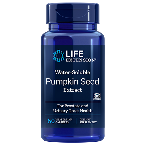 Life Extension Pumpkin Seed Extract, Water-Soluble - 60 vcaps