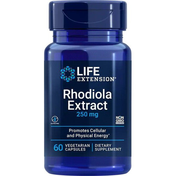 Life Extension Rhodiola Extract, 250mg - 60 vcaps