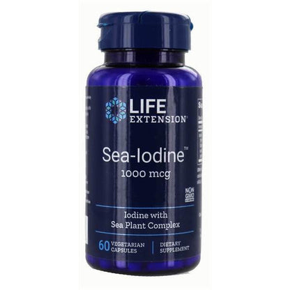 Life Extension Sea Iodine, 1000mcg - 60 vcaps