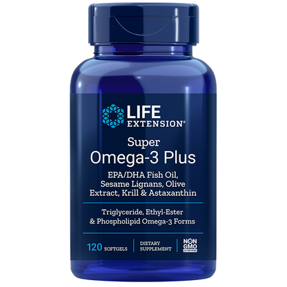 Life Extension Super Omega-3 Plus - 120 softgels