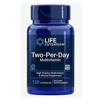 Life Extension Two-Per-Day, Multivitamin - 120 caps