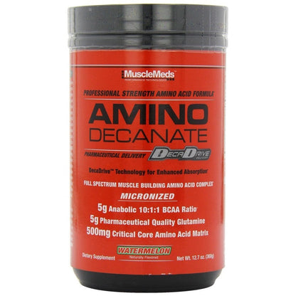 MuscleMeds Amino Decanate, Citrus Lime - 384g
