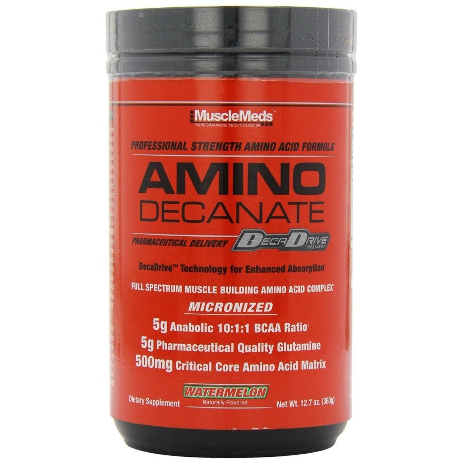 MuscleMeds Amino Decanate, Fruit Punch - 381g