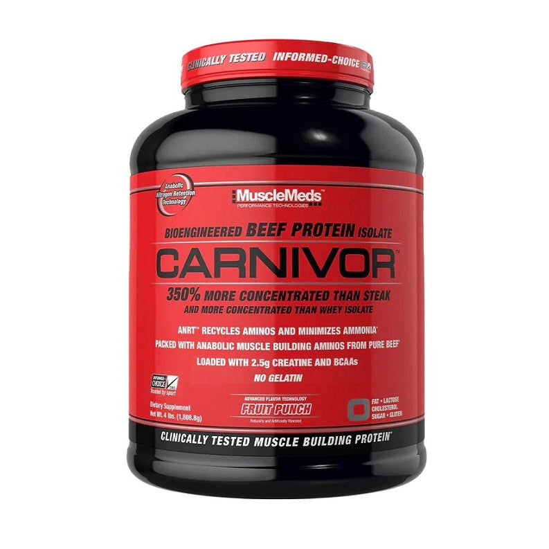 MuscleMeds Carnivor, Fruit Punch - 1808g