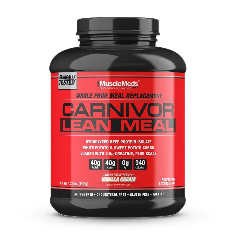 MuscleMeds Carnivor Lean Meal, Vanilla Cream - 1910g