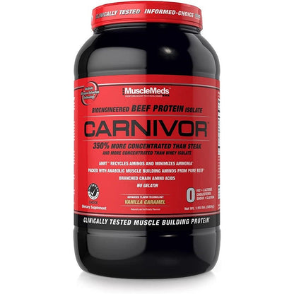 MuscleMeds Carnivor, Vanilla Caramel - 888g