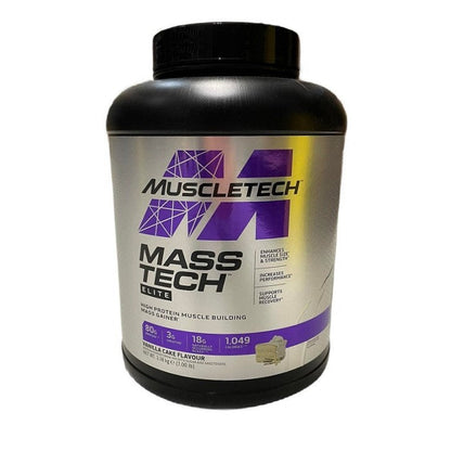 MuscleTech Mass-Tech Elite, Vanilla Cake - 3180g